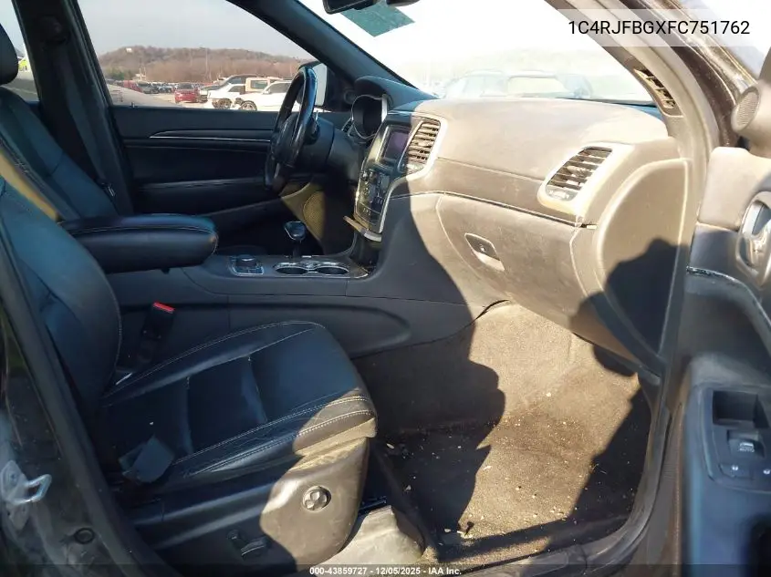 1C4RJFBGXFC751762 2015 Jeep Grand Cherokee Limited