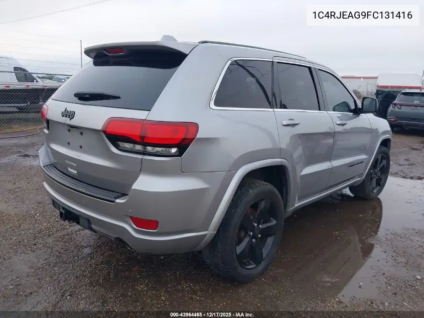 1C4RJEAG9FC131416 2015 Jeep Grand Cherokee Altitude
