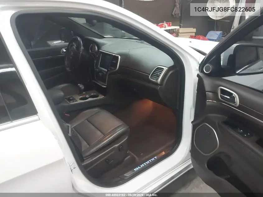 2015 Jeep Grand Cherokee Summit VIN: 1C4RJFJG8FC822605 Lot: 45503162