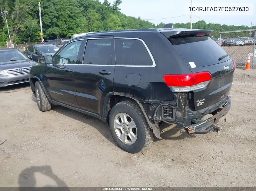 2015 Jeep Grand Cherokee Laredo VIN: 1C4RJFAG7FC627630 Lot: 45508544