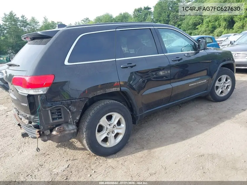 2015 Jeep Grand Cherokee Laredo VIN: 1C4RJFAG7FC627630 Lot: 45508544