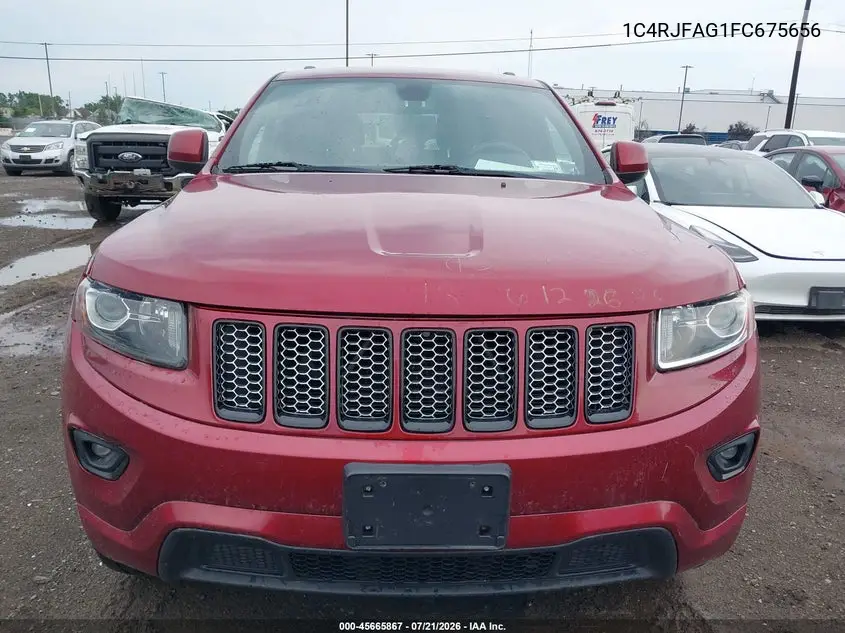 2015 Jeep Grand Cherokee Laredo VIN: 1C4RJFAG1FC675656 Lot: 45665867