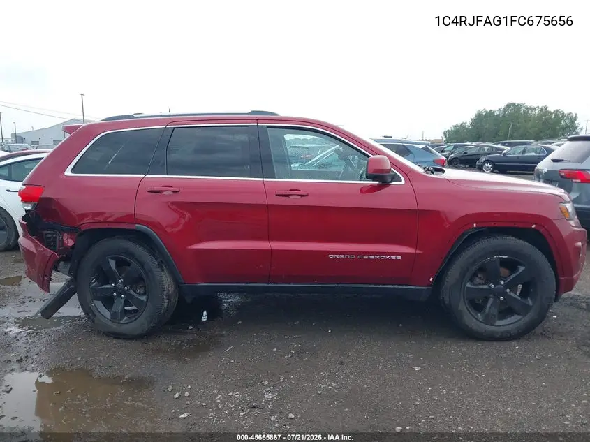 2015 Jeep Grand Cherokee Laredo VIN: 1C4RJFAG1FC675656 Lot: 45665867