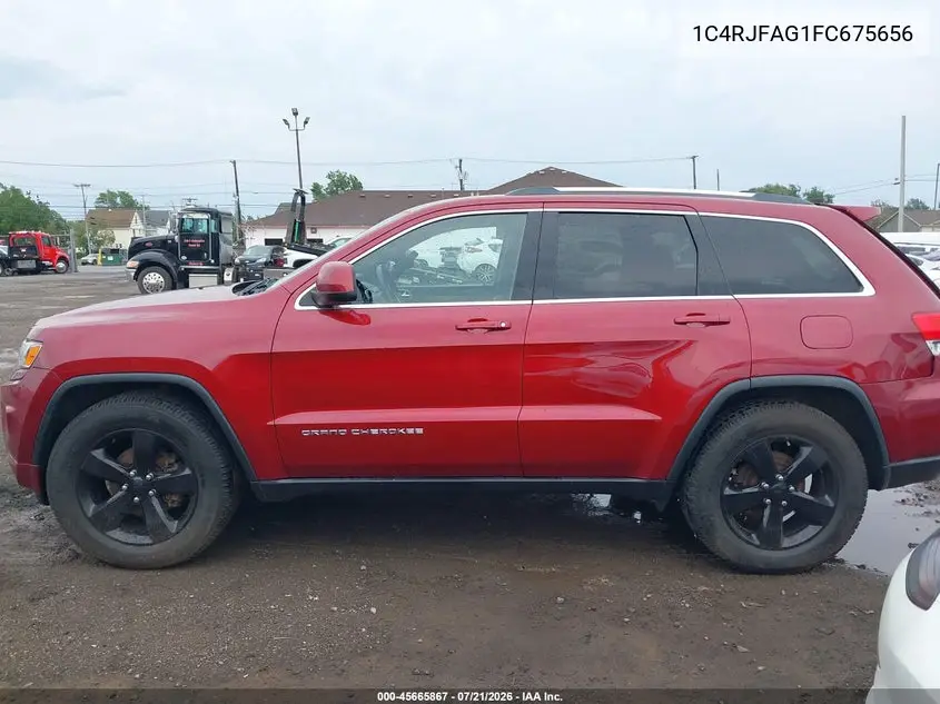 2015 Jeep Grand Cherokee Laredo VIN: 1C4RJFAG1FC675656 Lot: 45665867