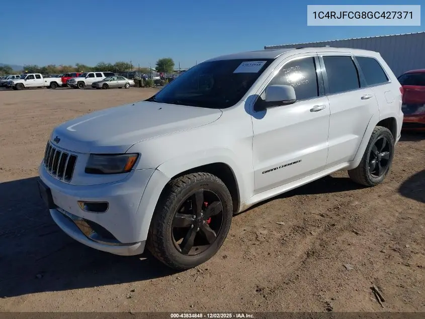 1C4RJFCG8GC427371 2016 Jeep Grand Cherokee High Altitude
