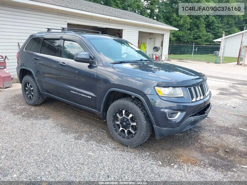 2016 Jeep Grand Cherokee Laredo VIN: 1C4RJFAG9GC376160 Lot: 45536466