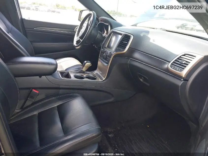 1C4RJEBG2HC697239 2017 Jeep Grand Cherokee Limited 4X2