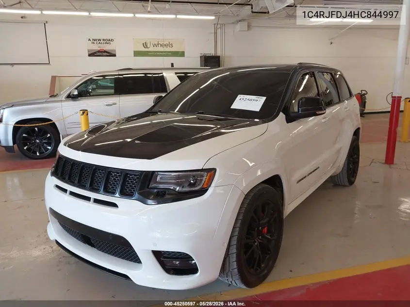 1C4RJFDJ4HC844997 2017 Jeep Grand Cherokee Srt 4X4