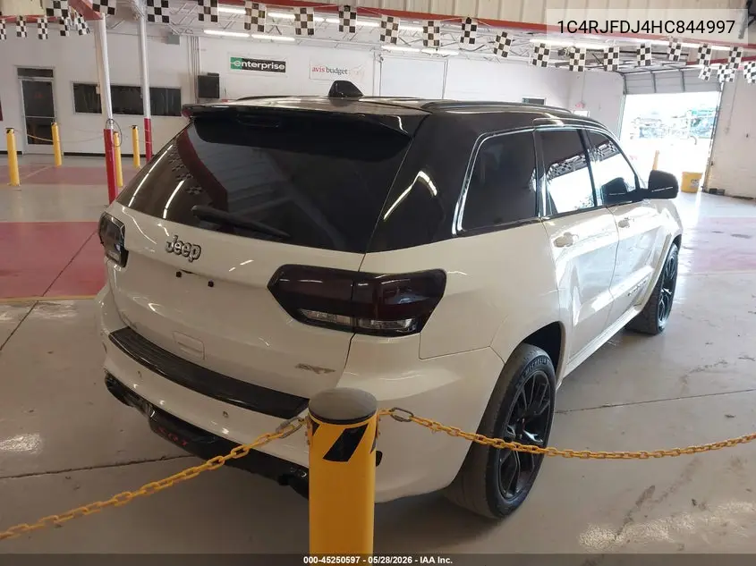 1C4RJFDJ4HC844997 2017 Jeep Grand Cherokee Srt 4X4