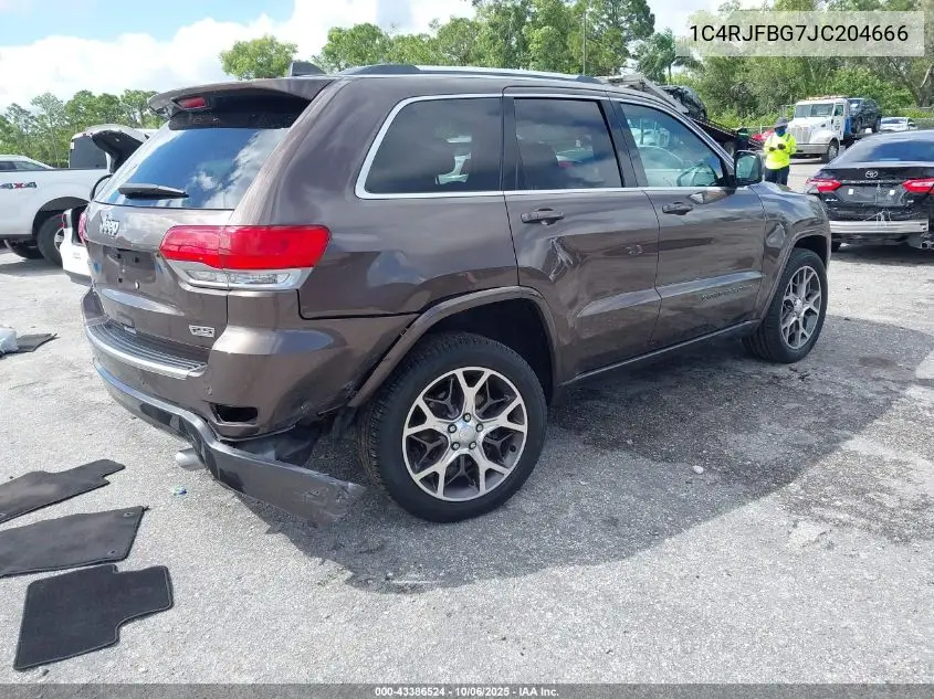 1C4RJFBG7JC204666 2018 Jeep Grand Cherokee Sterling Edition 4X4