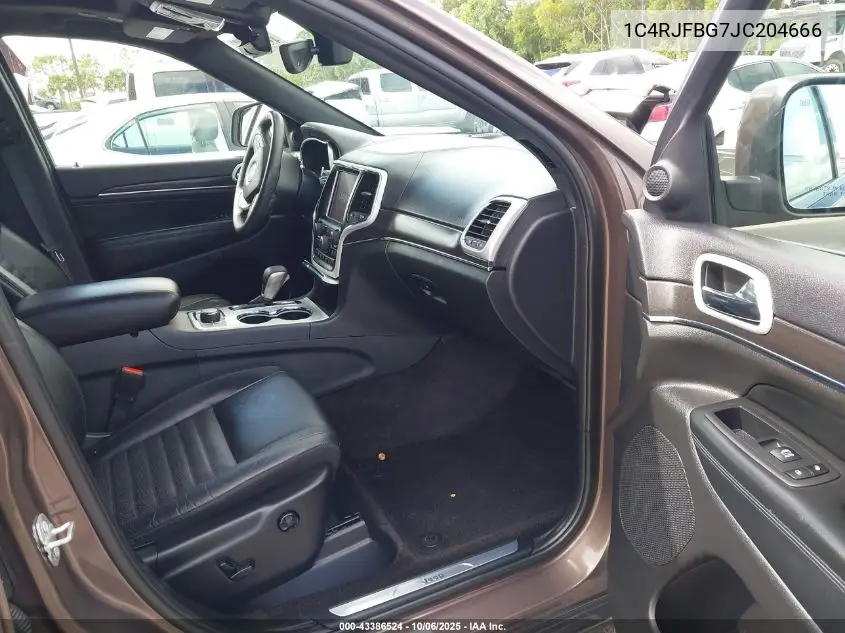 1C4RJFBG7JC204666 2018 Jeep Grand Cherokee Sterling Edition 4X4