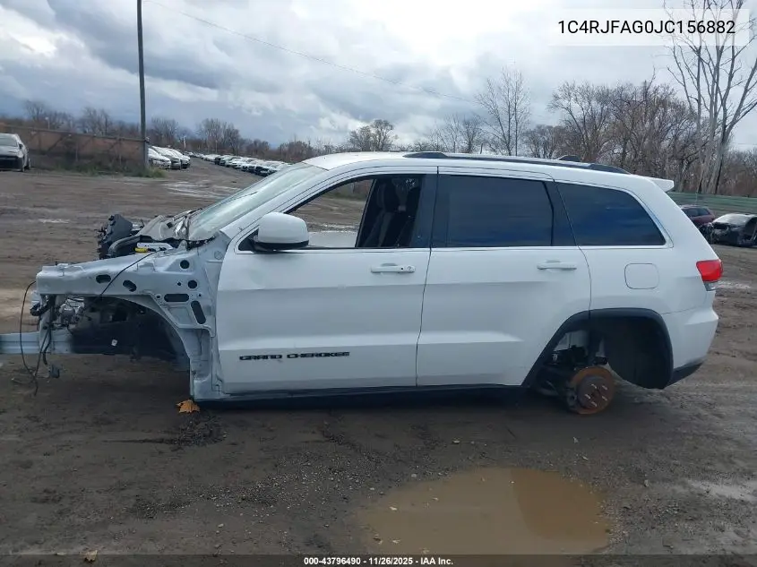 1C4RJFAG0JC156882 2018 Jeep Grand Cherokee Laredo E 4X4