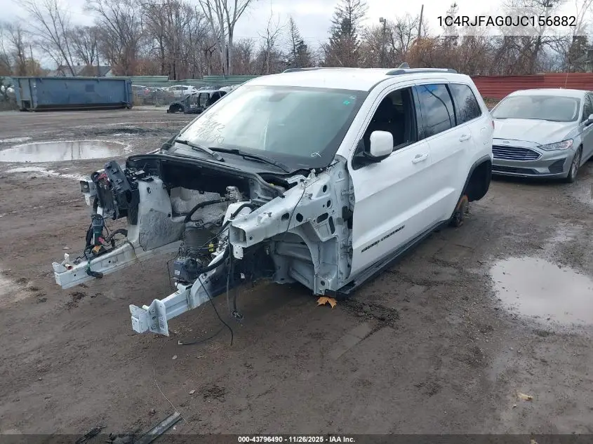 1C4RJFAG0JC156882 2018 Jeep Grand Cherokee Laredo E 4X4