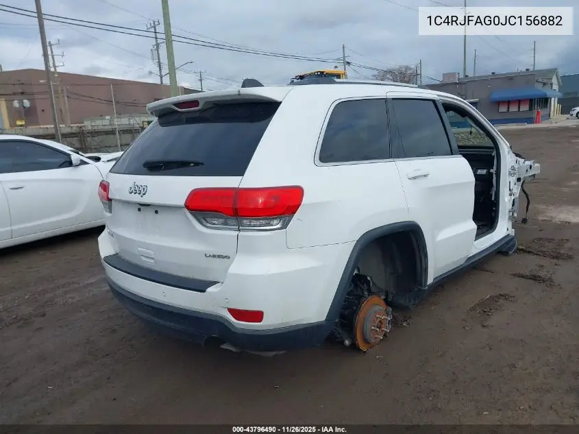 1C4RJFAG0JC156882 2018 Jeep Grand Cherokee Laredo E 4X4