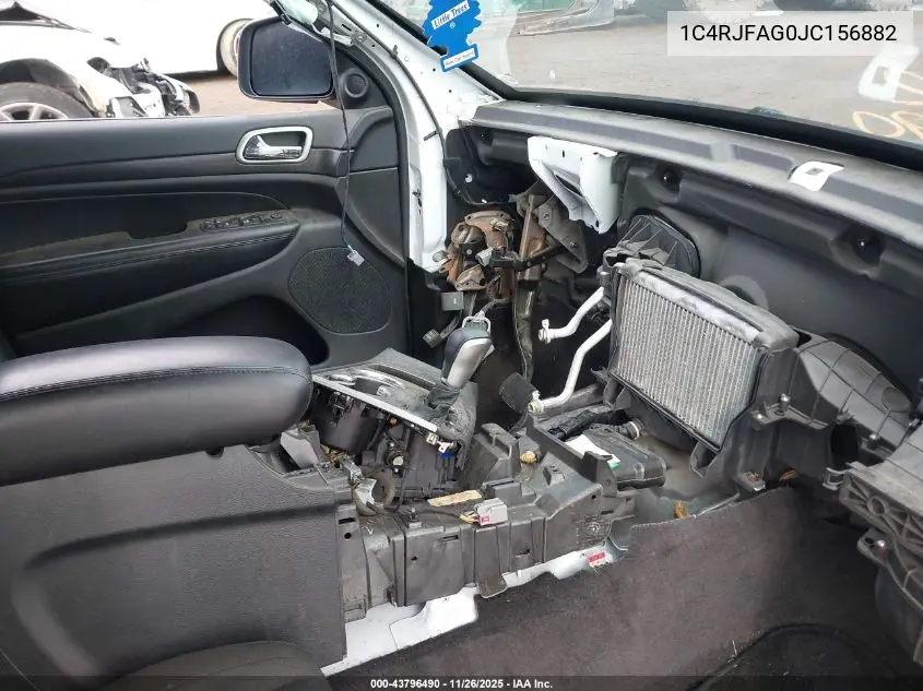 1C4RJFAG0JC156882 2018 Jeep Grand Cherokee Laredo E 4X4