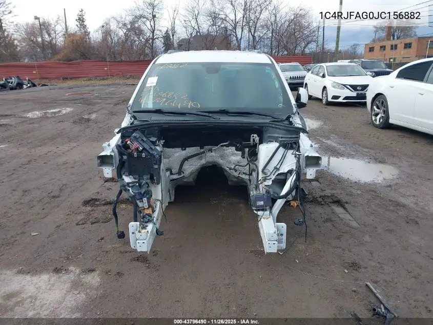 1C4RJFAG0JC156882 2018 Jeep Grand Cherokee Laredo E 4X4