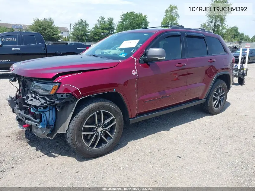2018 Jeep Grand Cherokee Trailhawk 4X4 VIN: 1C4RJFLT9JC164392 Lot: 45368724