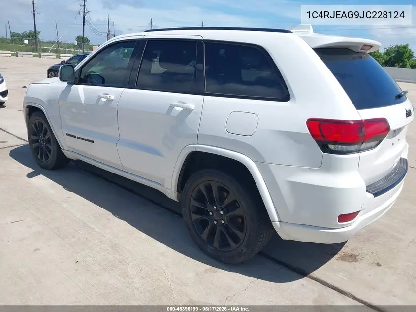 2018 Jeep Grand Cherokee Altitude 4X2 VIN: 1C4RJEAG9JC228124 Lot: 45396199