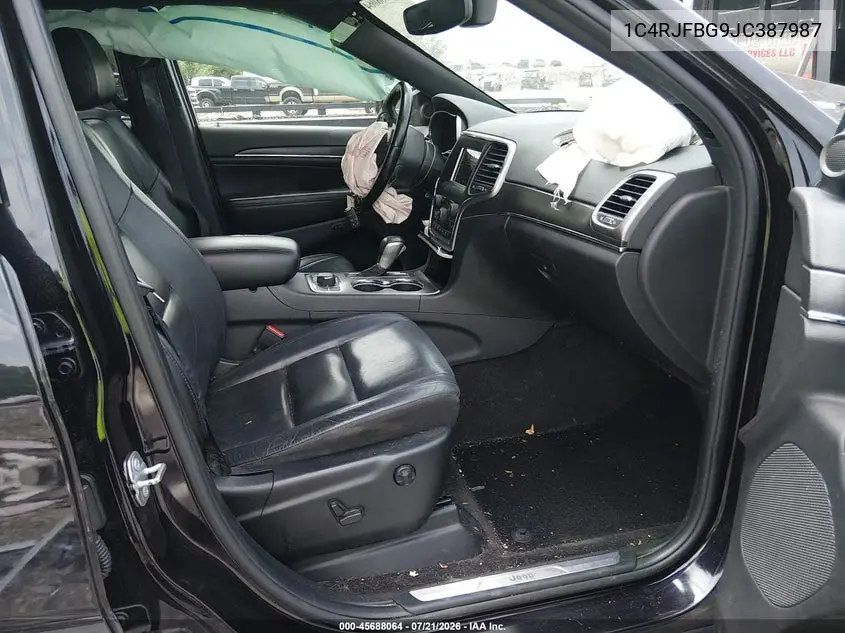 2018 Jeep Grand Cherokee Limited 4X4 VIN: 1C4RJFBG9JC387987 Lot: 45688064