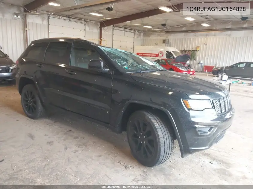 2018 Jeep Grand Cherokee Altitude 4X4 VIN: 1C4RJFAG1JC164828 Lot: 45692793