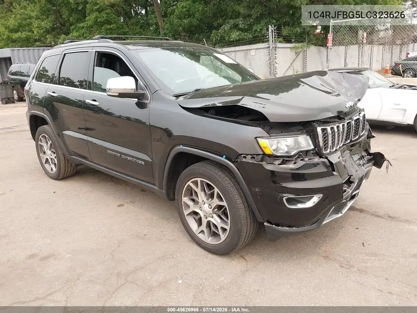 2020 Jeep Grand Cherokee Limited 4X4 VIN: 1C4RJFBG5LC323626 Lot: 45626966
