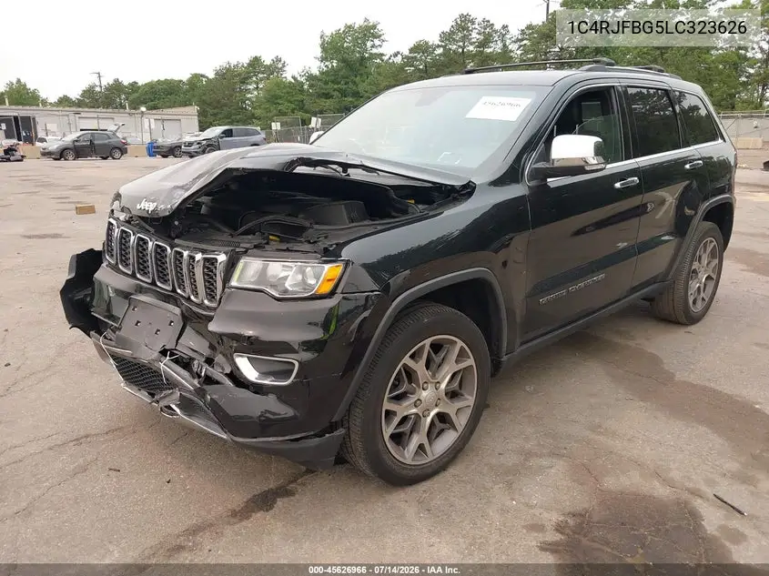 2020 Jeep Grand Cherokee Limited 4X4 VIN: 1C4RJFBG5LC323626 Lot: 45626966