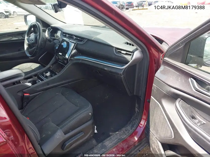2021 Jeep Grand Cherokee L Laredo 4X4 VIN: 1C4RJKAG8M8179388 Lot: 45435889