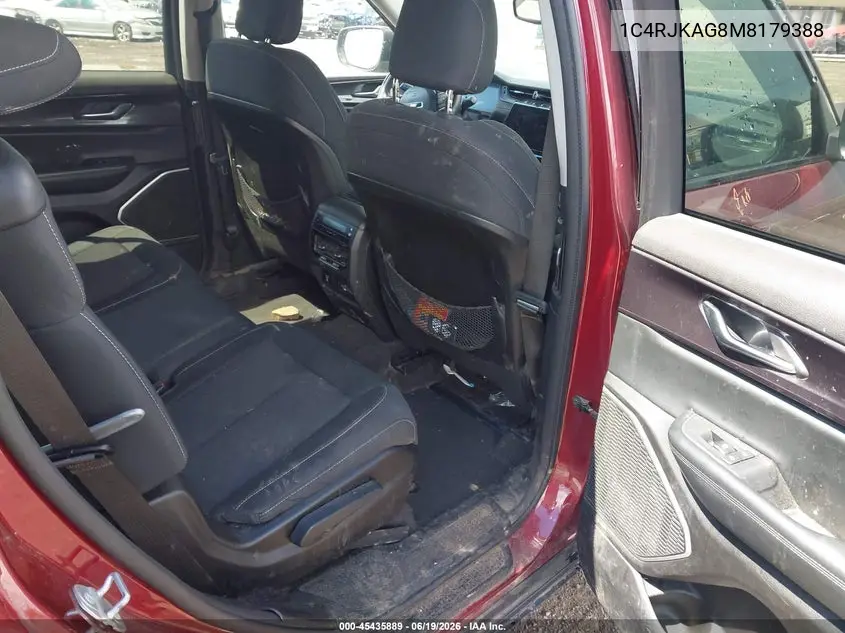 2021 Jeep Grand Cherokee L Laredo 4X4 VIN: 1C4RJKAG8M8179388 Lot: 45435889
