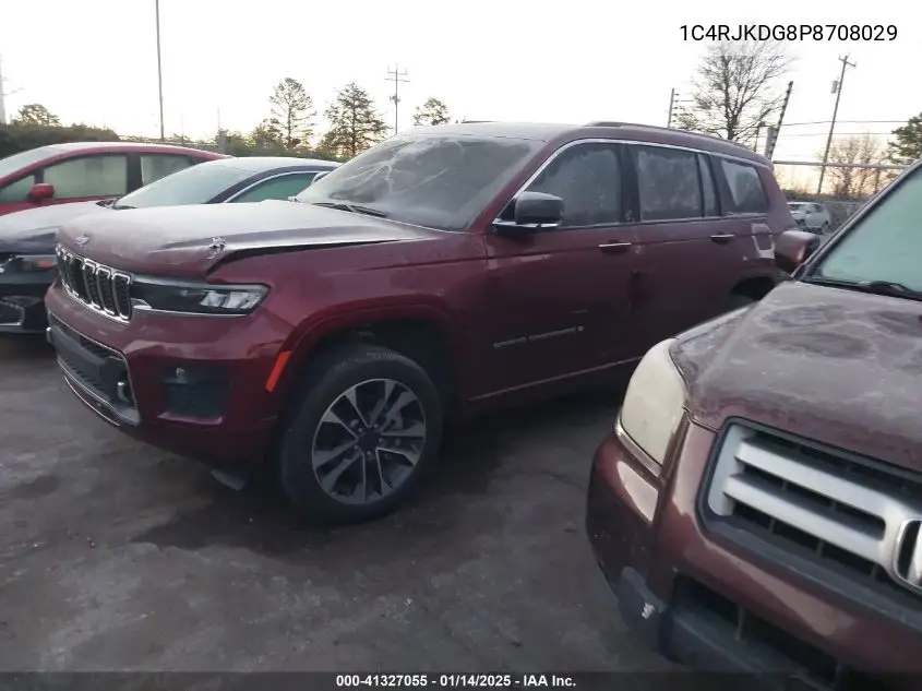 1C4RJKDG8P8708029 2023 Jeep Grand Cherokee L Overland 4X4