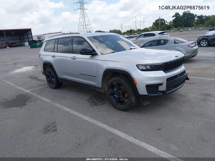 2023 Jeep Grand Cherokee L Altitude 4X4 VIN: 1C4RJKAG2P8875619 Lot: 45567972