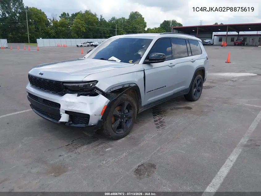2023 Jeep Grand Cherokee L Altitude 4X4 VIN: 1C4RJKAG2P8875619 Lot: 45567972