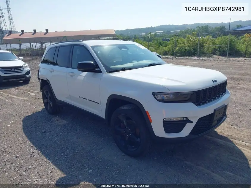 2023 Jeep Grand Cherokee Limited 4X4 VIN: 1C4RJHBGXP8742981 Lot: 45671073