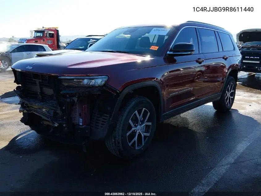 1C4RJJBG9R8611440 2024 Jeep Grand Cherokee L Limited 4X2