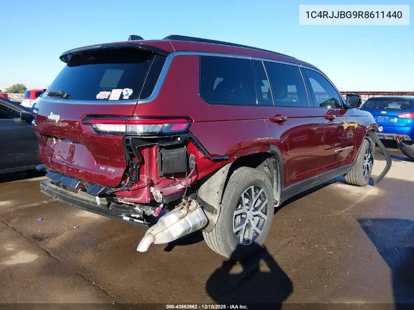 1C4RJJBG9R8611440 2024 Jeep Grand Cherokee L Limited 4X2