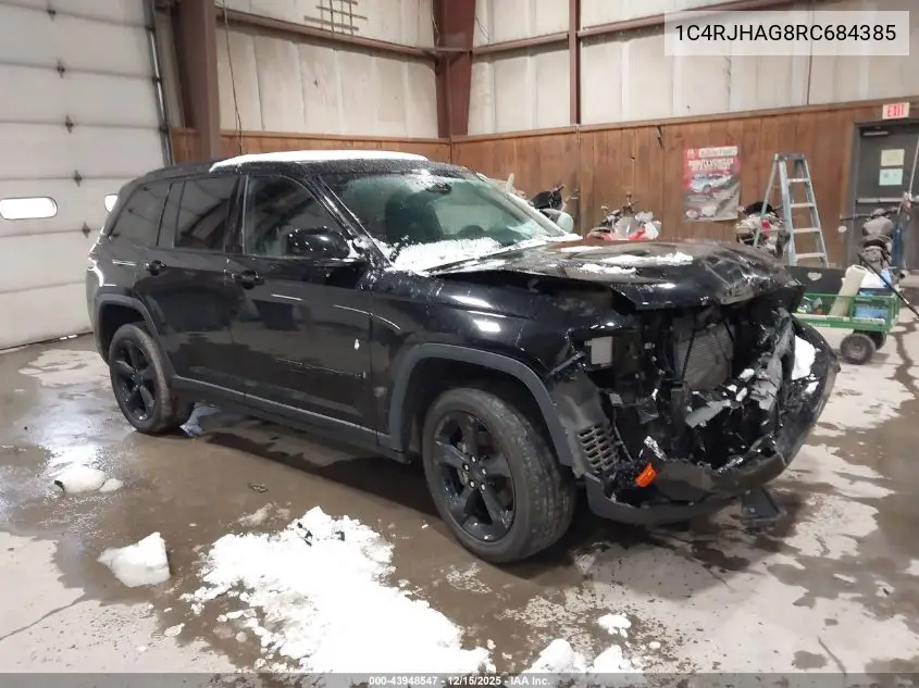 1C4RJHAG8RC684385 2024 Jeep Grand Cherokee Altitude X 4X4