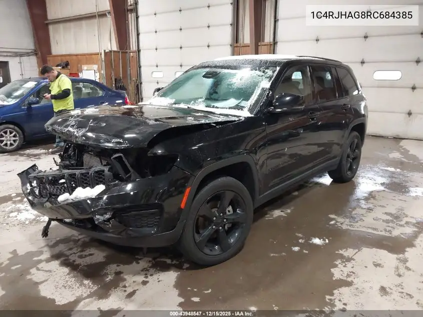 1C4RJHAG8RC684385 2024 Jeep Grand Cherokee Altitude X 4X4