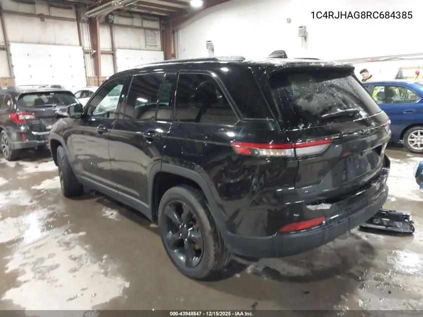 1C4RJHAG8RC684385 2024 Jeep Grand Cherokee Altitude X 4X4