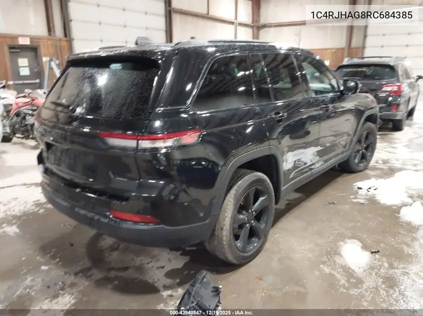 1C4RJHAG8RC684385 2024 Jeep Grand Cherokee Altitude X 4X4