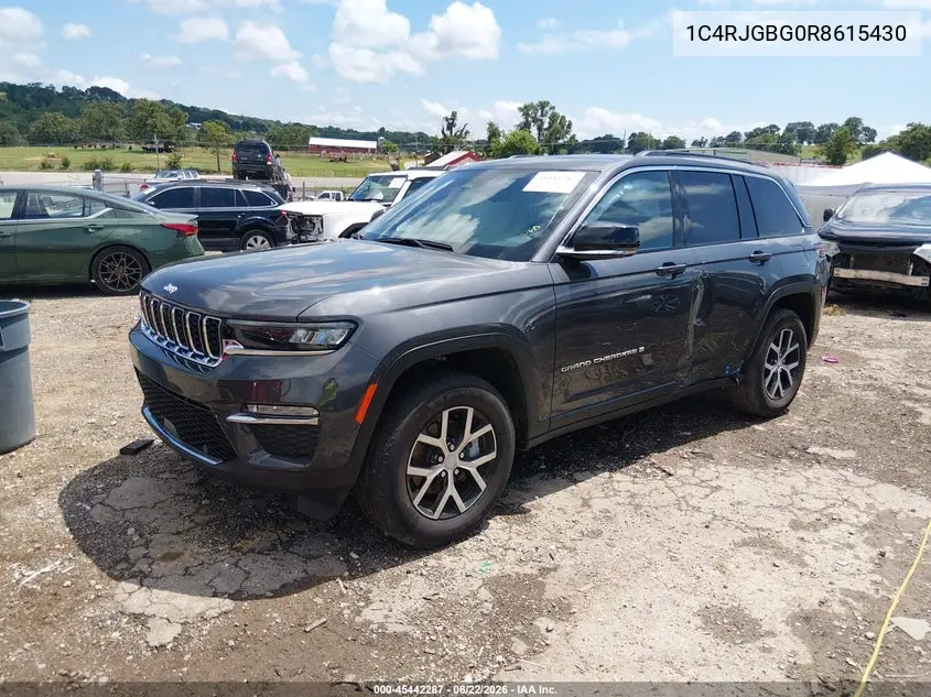 2024 Jeep Grand Cherokee Limited 4X2 VIN: 1C4RJGBG0R8615430 Lot: 45442287
