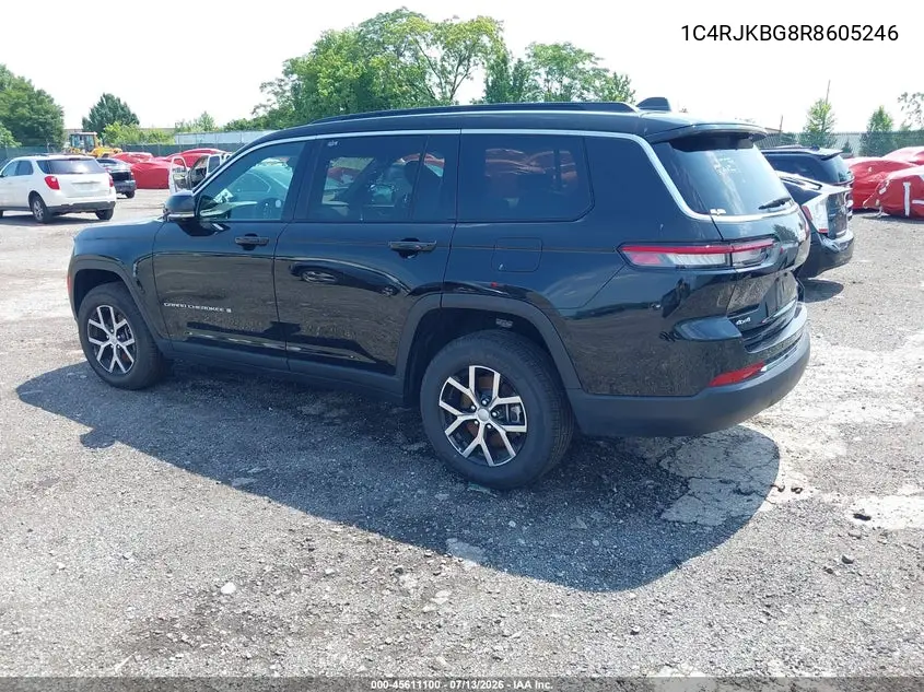 2024 Jeep Grand Cherokee L Limited 4X4 VIN: 1C4RJKBG8R8605246 Lot: 45611100