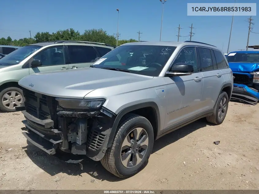 2024 Jeep Grand Cherokee 4Xe VIN: 1C4RJYB68R8531983 Lot: 45683751