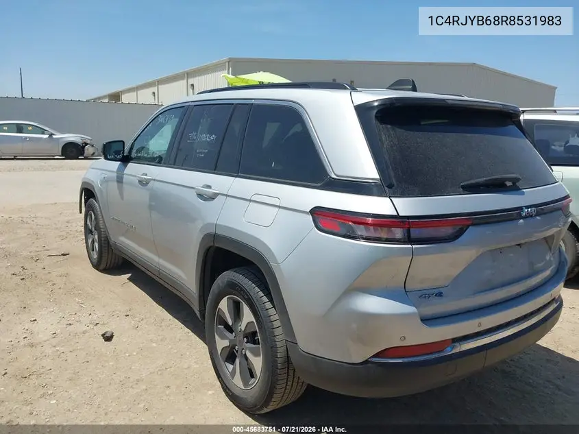 2024 Jeep Grand Cherokee 4Xe VIN: 1C4RJYB68R8531983 Lot: 45683751