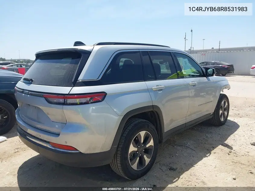 2024 Jeep Grand Cherokee 4Xe VIN: 1C4RJYB68R8531983 Lot: 45683751