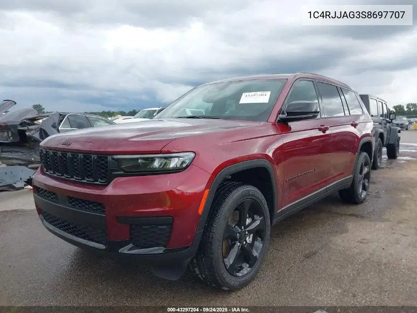 1C4RJJAG3S8697707 2025 Jeep Grand Cherokee L Altitude X 4X2