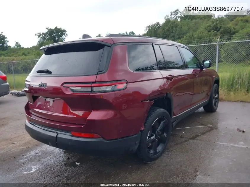 1C4RJJAG3S8697707 2025 Jeep Grand Cherokee L Altitude X 4X2