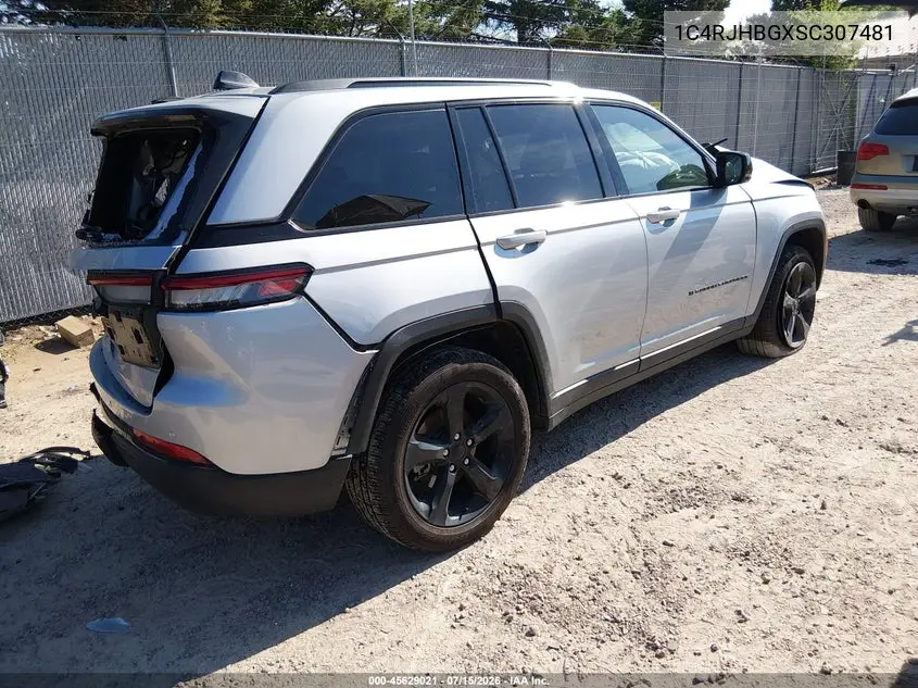 2025 Jeep Grand Cherokee Limited 4X4 VIN: 1C4RJHBGXSC307481 Lot: 45629021