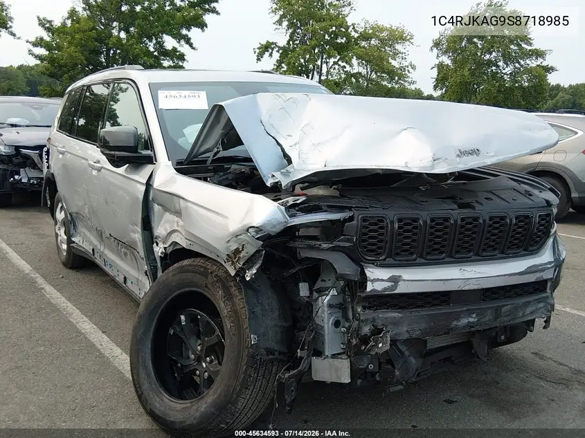 2025 Jeep Grand Cherokee L Altitude X 4X4 VIN: 1C4RJKAG9S8718985 Lot: 45634593