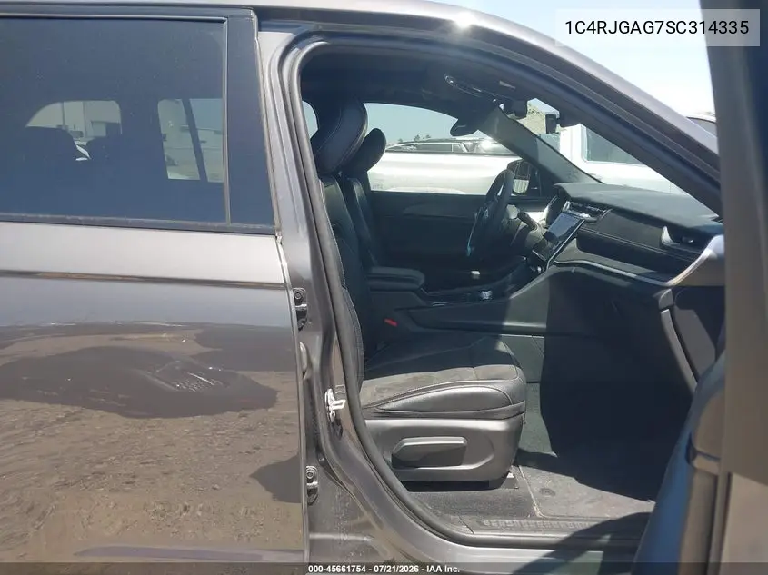 2025 Jeep Grand Cherokee Altitude X 4X2 VIN: 1C4RJGAG7SC314335 Lot: 45661754