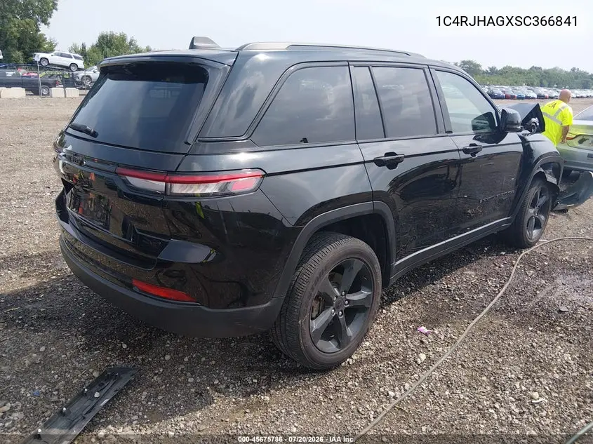 2025 Jeep Grand Cherokee Altitude X 4X4 VIN: 1C4RJHAGXSC366841 Lot: 45675786