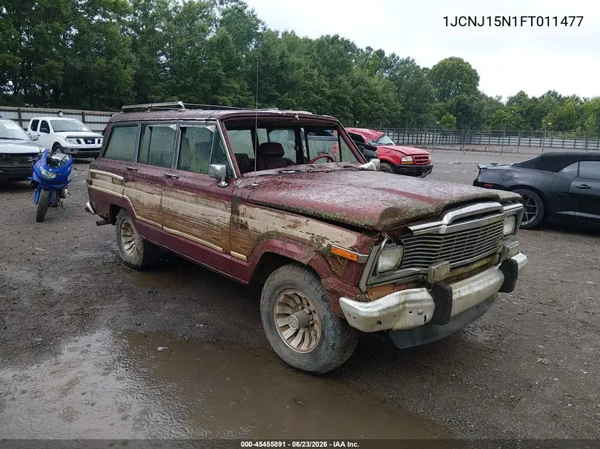 1985 Jeep Grand Wagoneer VIN: 1JCNJ15N1FT011477 Lot: 45455891